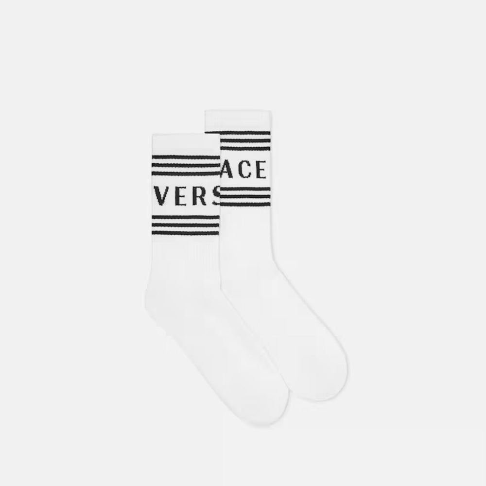 New Versace 90s Vintage Logo socks